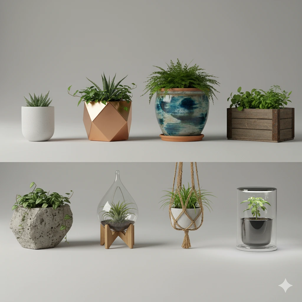 Macetas y Diseño